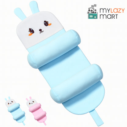 Baby Pillows for New Born 0-12 Months | Baby Head Shaper Pillow for Flat Head Prevention | Soft Rai Pillow for New Born Baby with Natural Filling
